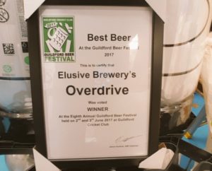 GBF 2017 competition winner Elusive Brewery