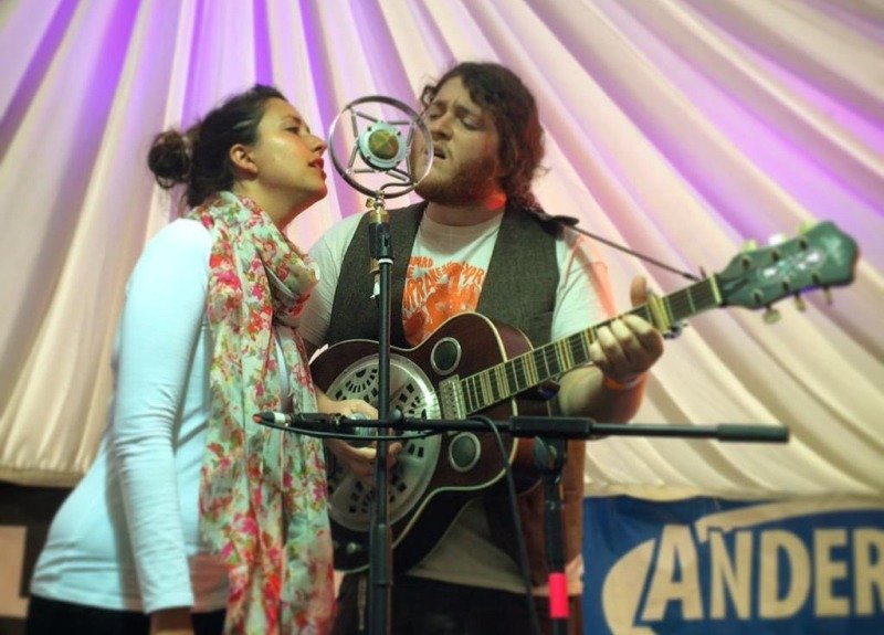 Andertons Music Tent at the GBF